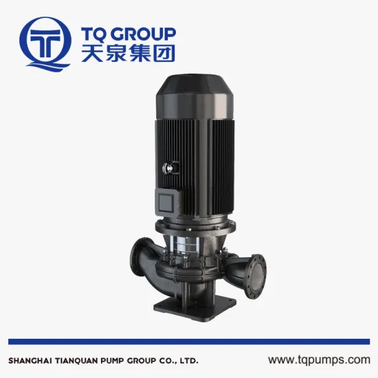 DN100 1500rpm 11-22kw 20-30m Tp Series Vertical Inline Centrifugal Pump Water Pump Tqpumps 4inch